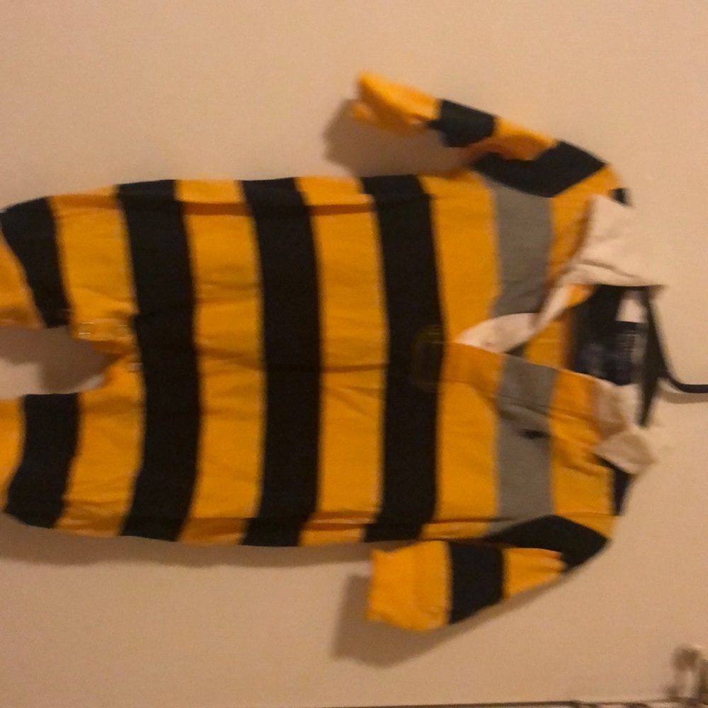 Long sleeve polo baby outfit